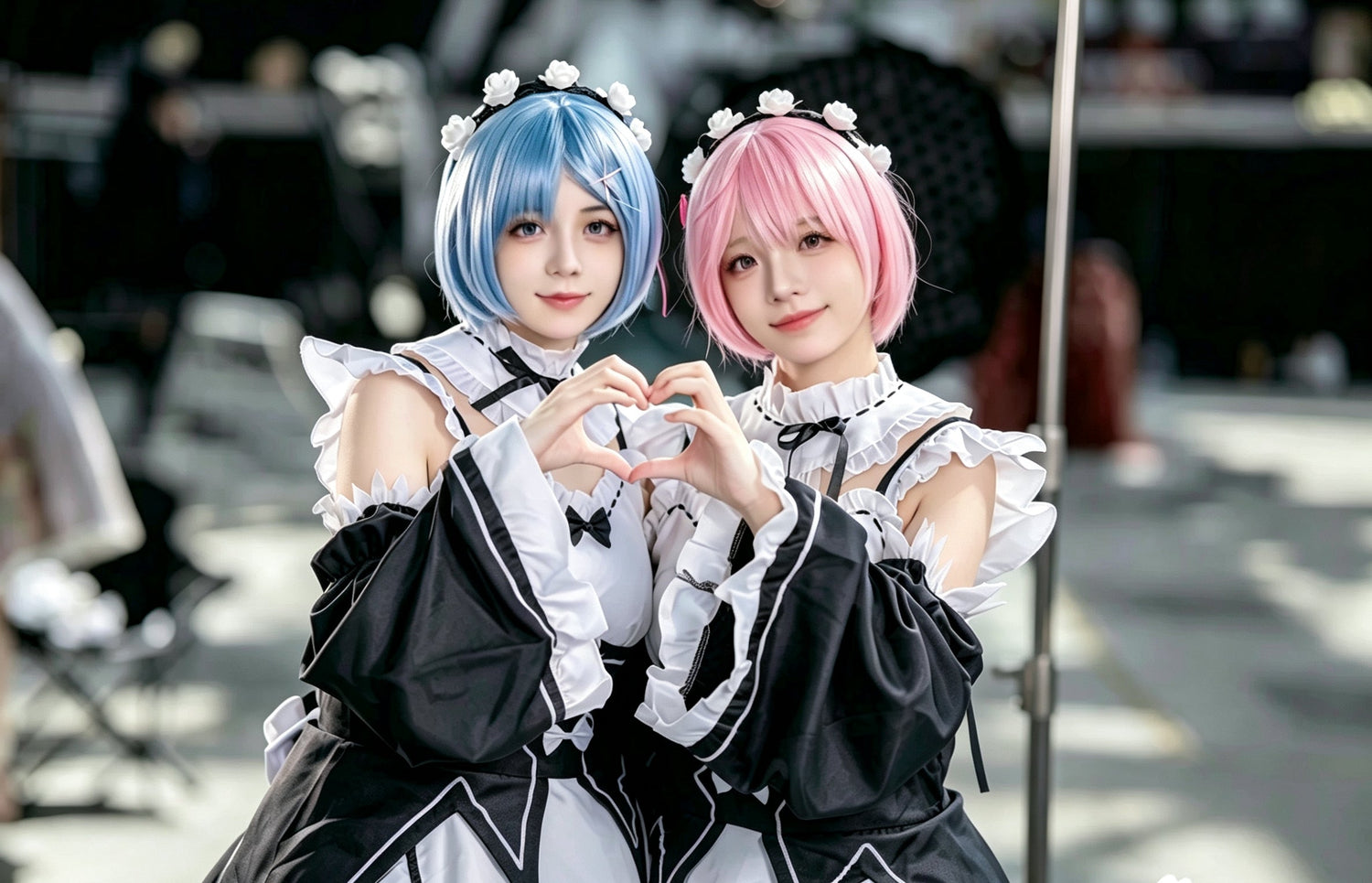 re zero rem ram cosplay maid costume outfits