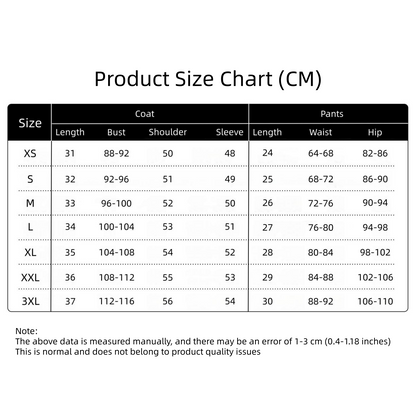 Riyo grey cosplay costume size chart