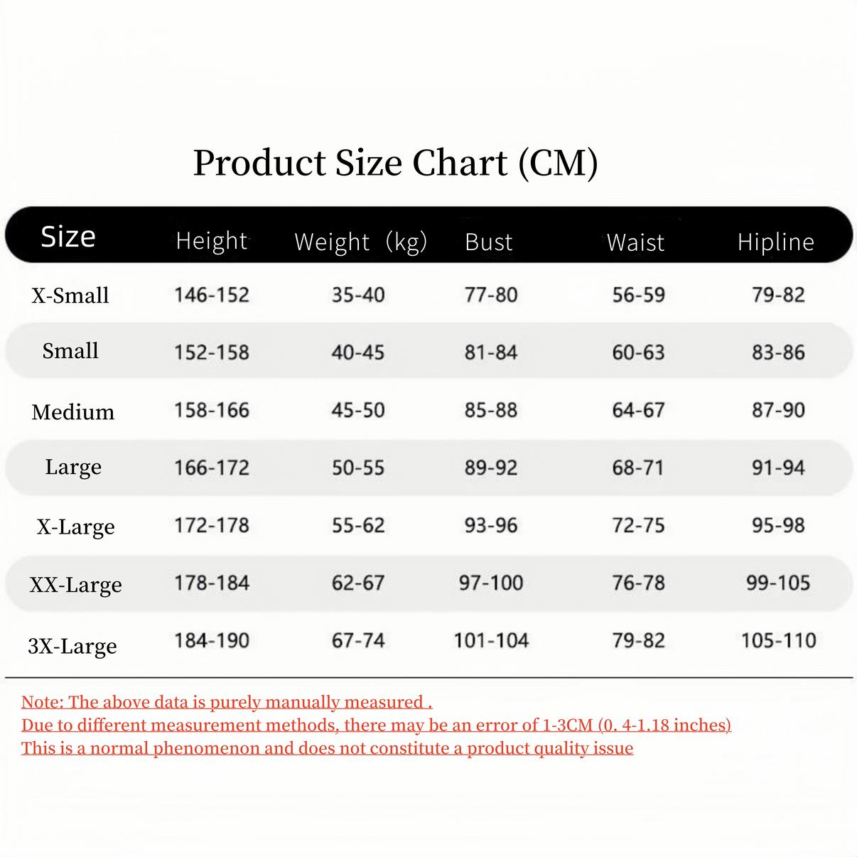 Vocaloid Kasane Teto cosplay costume size chart