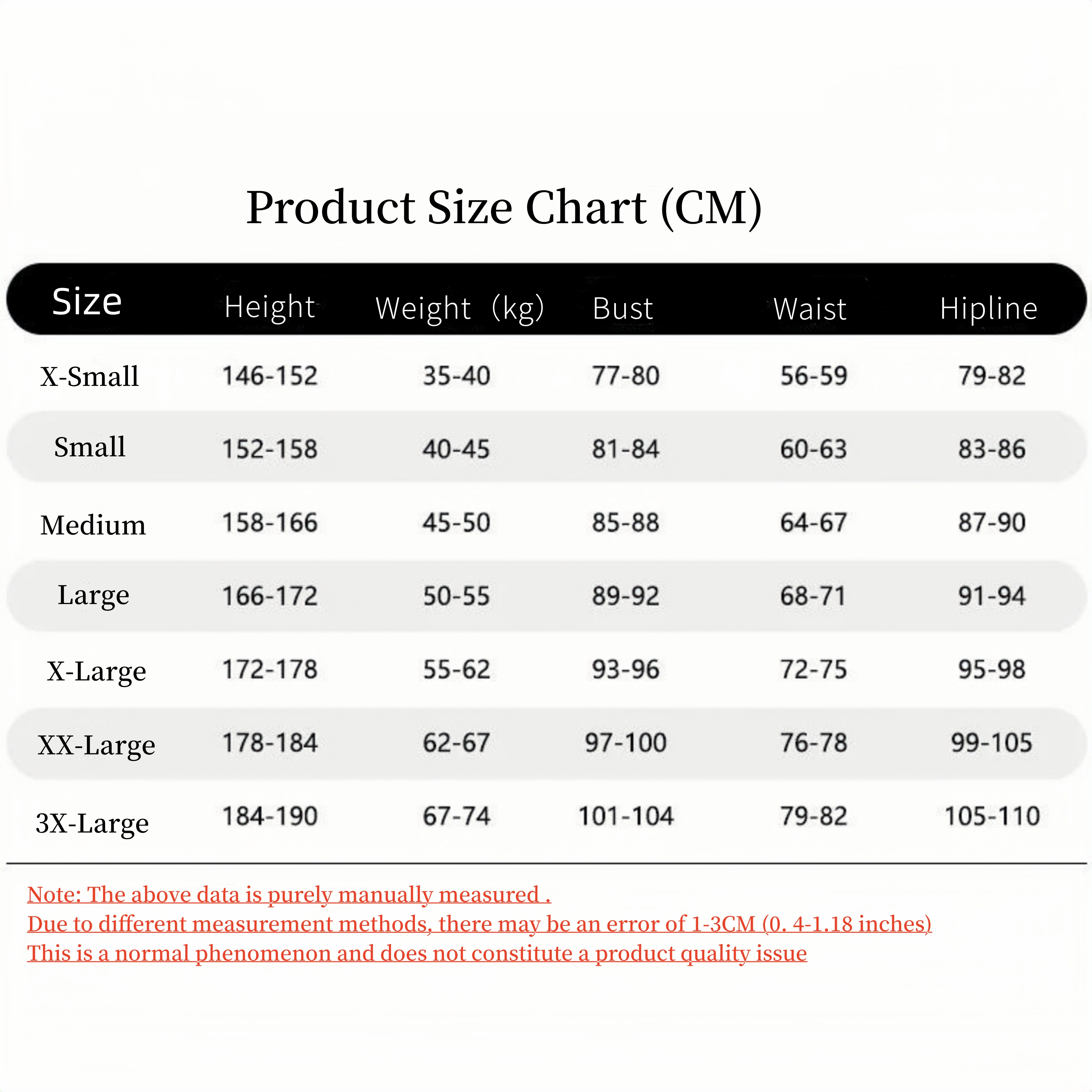 Vocaloid Kasane Teto cosplay costume size chart