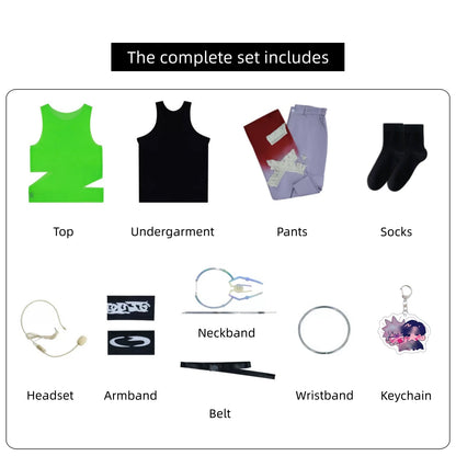 alien stage till cosplay full set product list