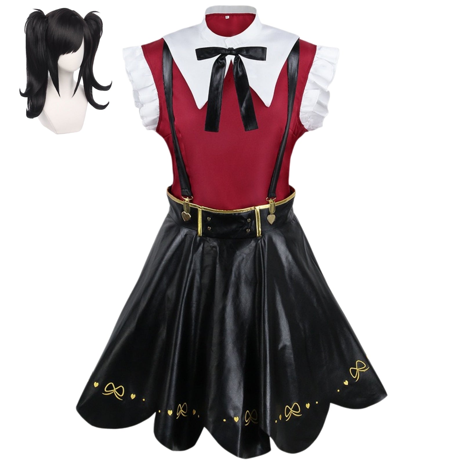 ame-chan cosplay costume with black wig needy streamer overload full set