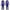 batman dark knight joker cosplay purple hexagon print shirt pinstripe trousers full set front back view