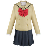 bocchi the rock ikuyo kita cosplay school uniform front view