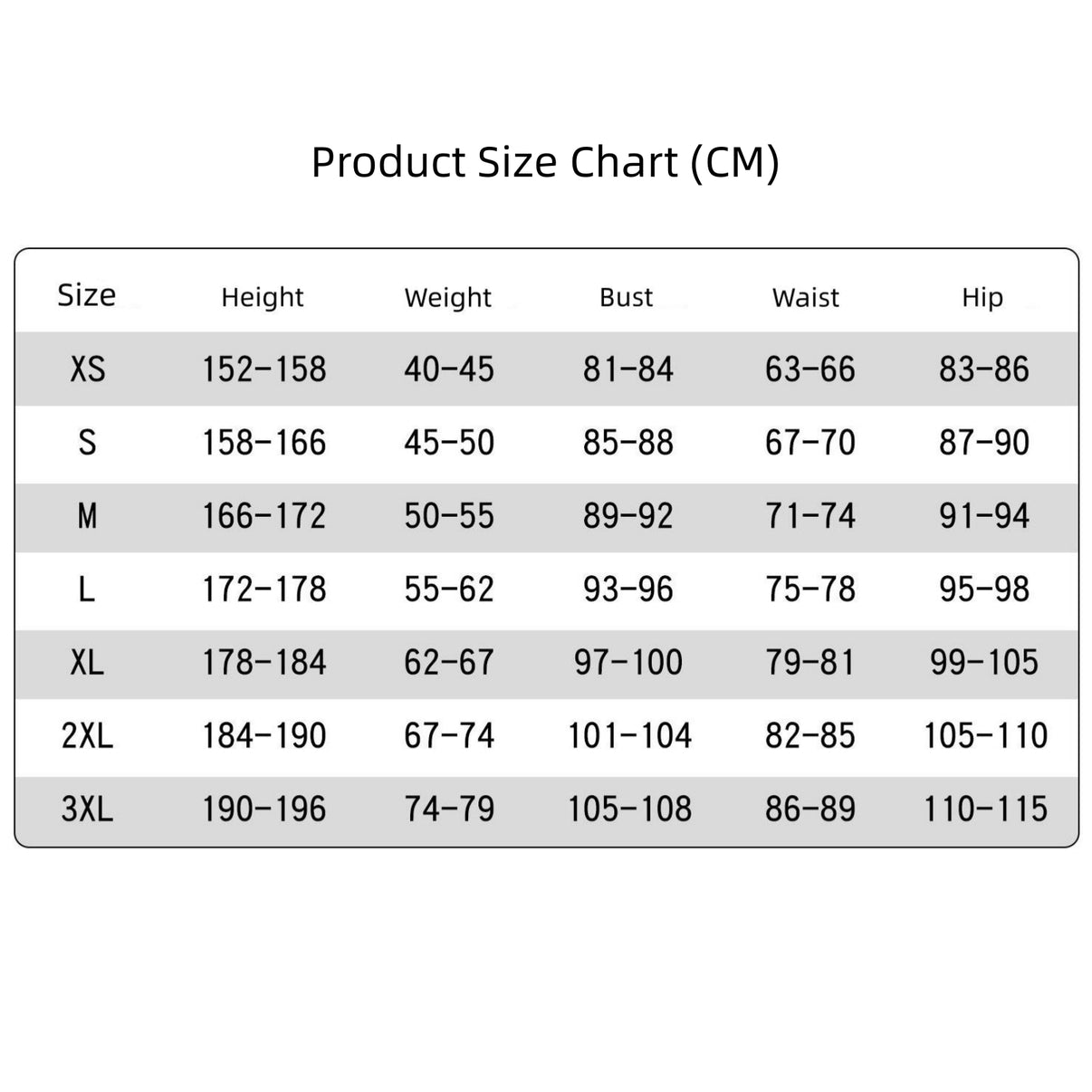 hazbin hotel cosplay charlie morningstar costume size measurement chart cm