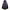demon slayer douma full costume back shot, long black cape with purple striped ribbons