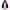 demon slayer douma cos costume full front view, burgundy turtleneck, black cape, striped wide leg pants