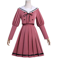 anime waguri kaoruko cosplay jk uniform front view
