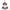 front view black white red ruffle lolita maid dress with bell bow