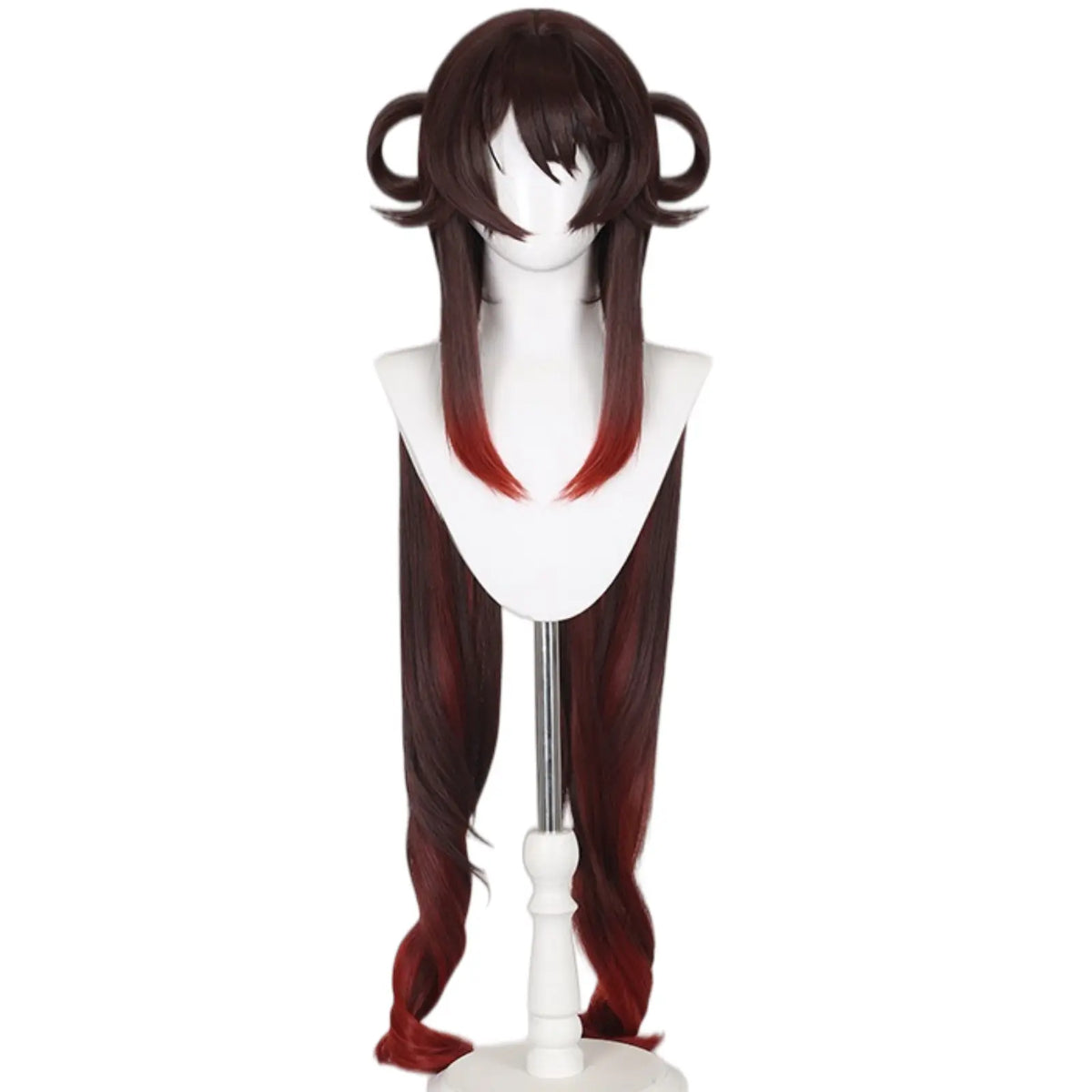 genshin impact hu tao sea lantern festival cosplay wig full front view