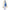 side shot of himimmel blue uniform and beige hooded cape cosplay suit