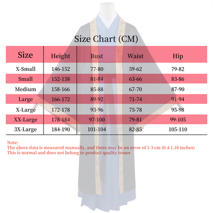 jinshi cosplay costume the apothecary diaries size chart