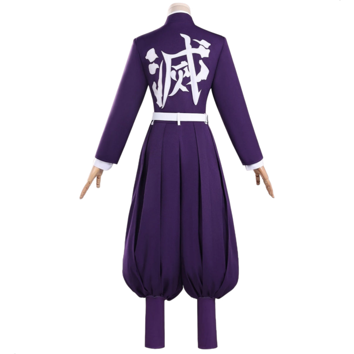 demon slayer cosplay shinobu cosplay purple uniform back