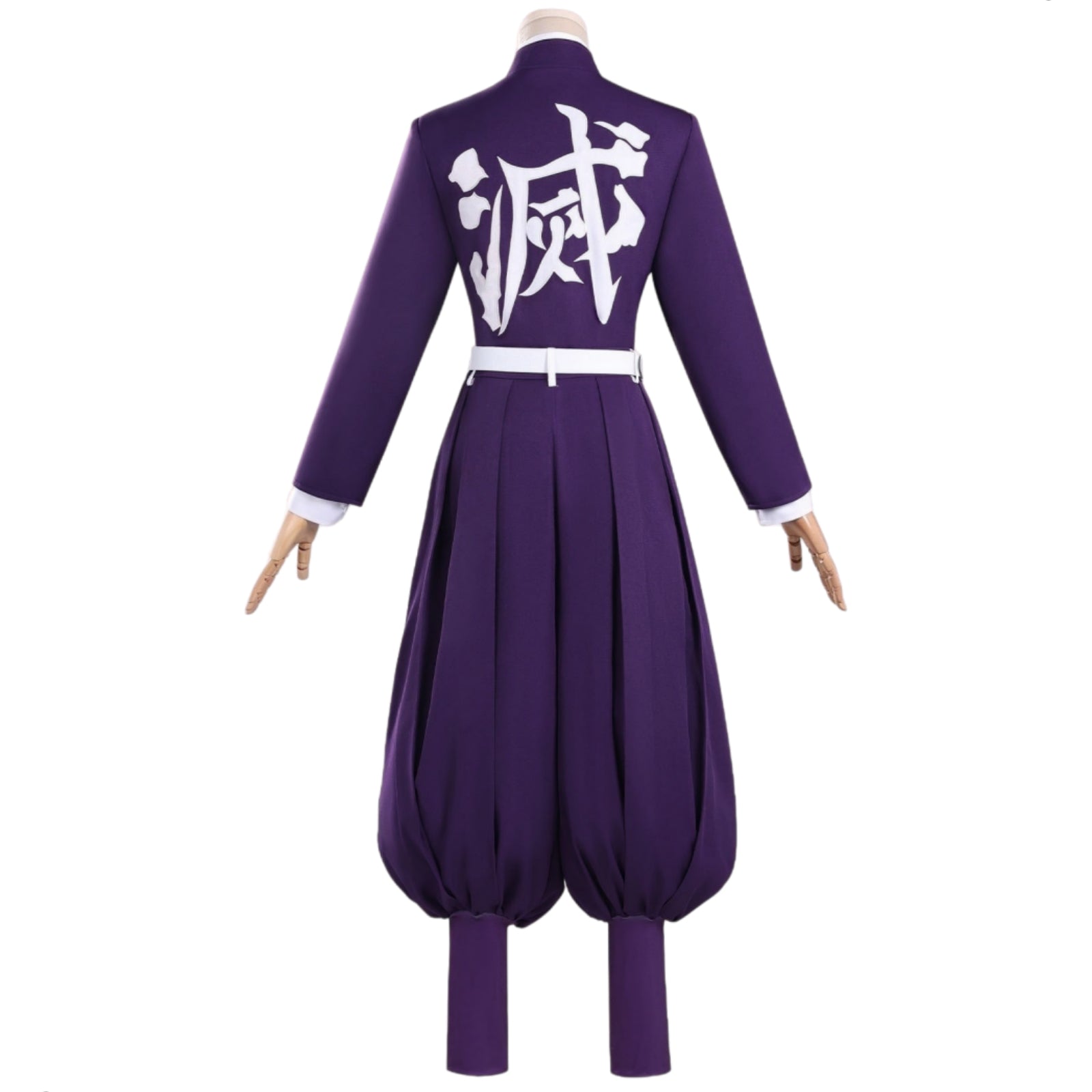demon slayer cosplay shinobu cosplay purple uniform back