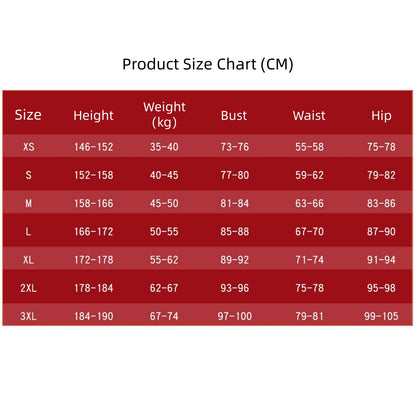 puella magi madoka magica cosplay size chart cm measurement