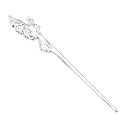 maomao cosplay silver phoenix carved hair stick the apothecary diaries cosplay accessories metal hairpin