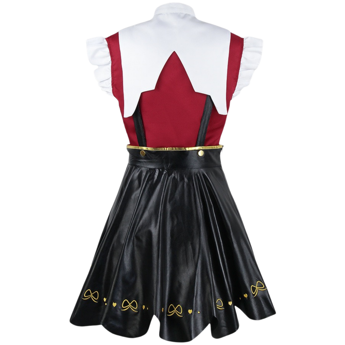 needy streamer overload cosplay costume back view kangel outfit