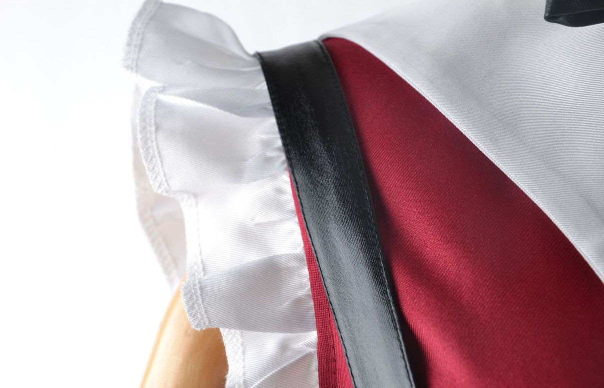 needy streamer overload cosplay shoulder ruffle strap detail