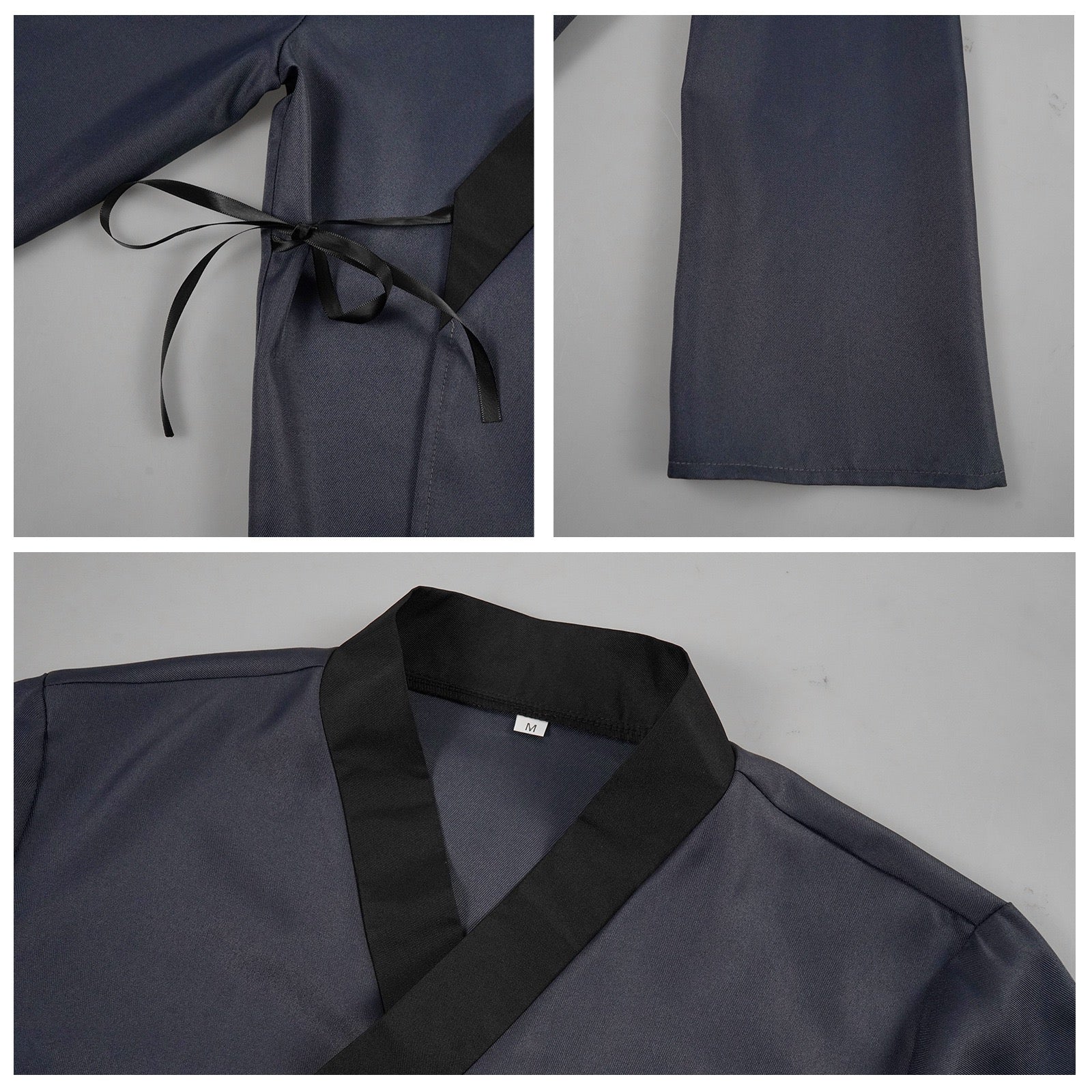 omokage yugamu cosplay undergarment close up side tie cuff v neck collar