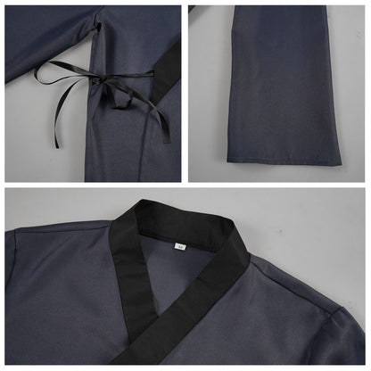 omokage yugamu cosplay undergarment close up side tie cuff v neck collar