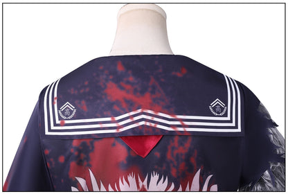 sailor collar back detail shimizu hinako zombie jk uniform