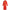 side view shot one piece luffy egghead island long red hood costume