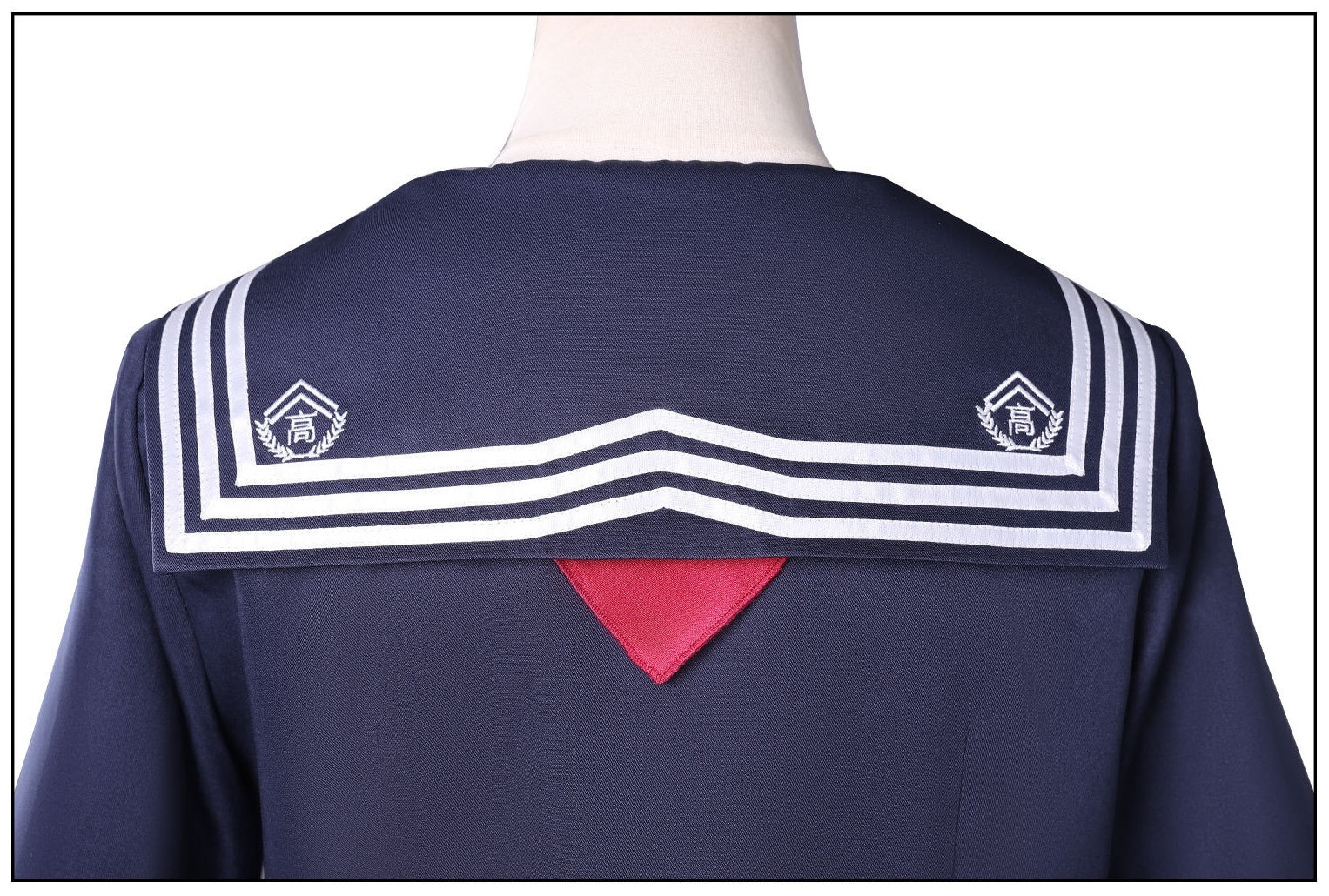 silent hill f navy jk sailor collar back view