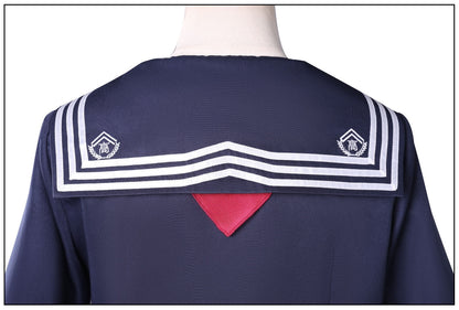 silent hill f navy jk sailor collar back view