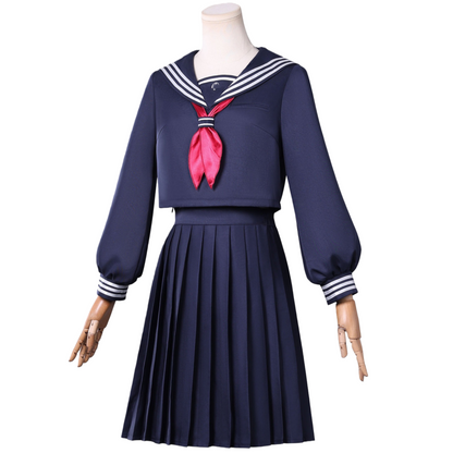 silent hill f navy jk sailor uniform cosplay front side view
