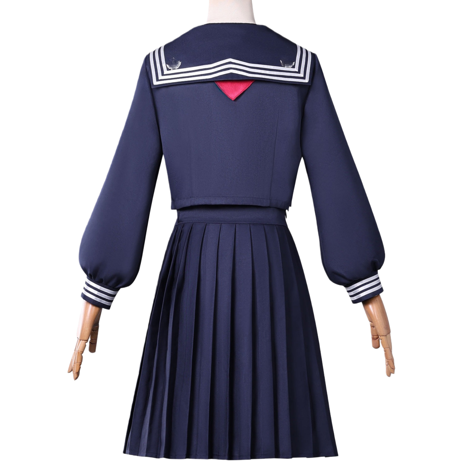 silent hill f shimizu hinako navy cosplay sailor uniform back view