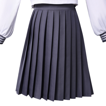 silent hill f cosplay grey pleated skirt jk uniform