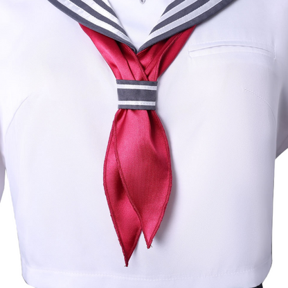 silent hill f cosplay red neckerchief sailor uniform detail