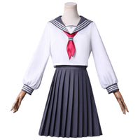 silent hill f jk sailor uniform cosplay front view white