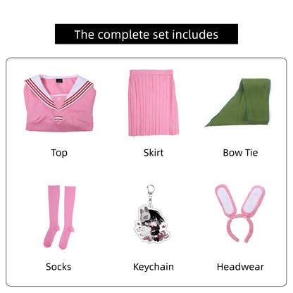 silent hill f shimizu hinako pink cosplay full set accessories