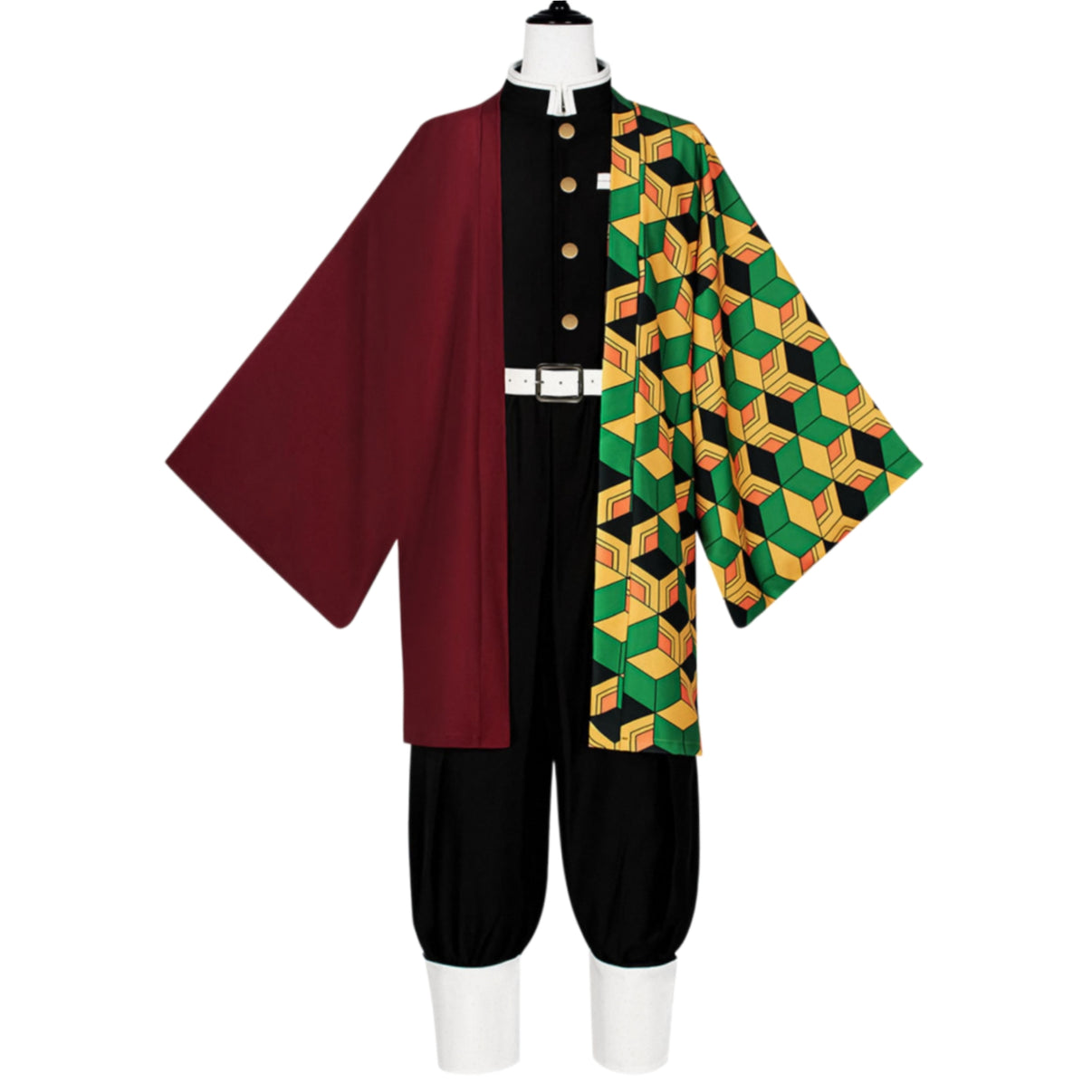 demon slayer cosplay giyuu full costume front view