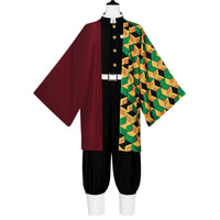 demon slayer cosplay giyuu full costume front view