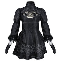 yorha no.2 type b 2b cosplay dress front nier automata costume