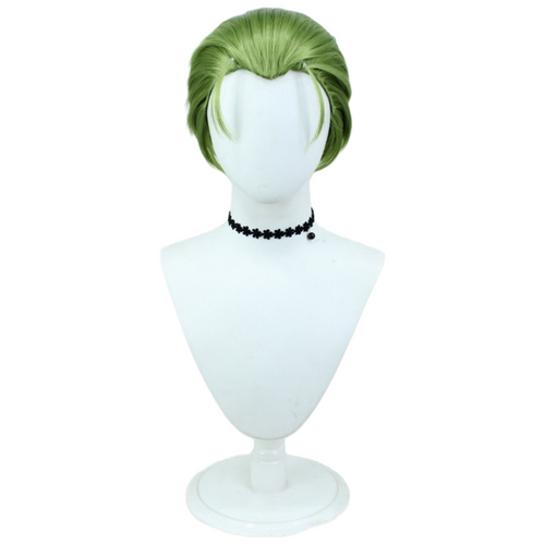 amine-heiter-cosplay-green-short-wig