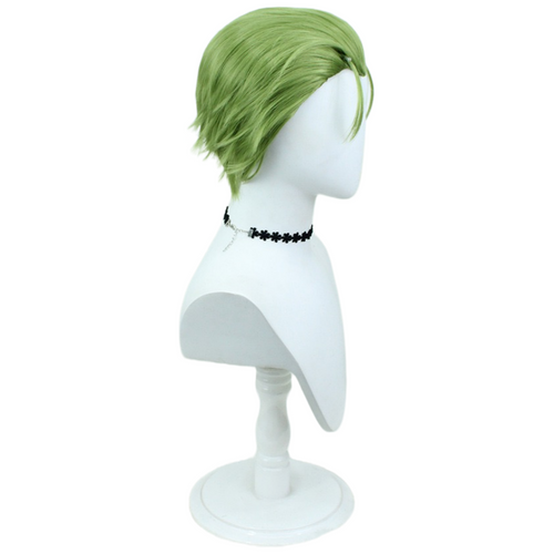 amine-heiter-cosplay-green-short-wig-3