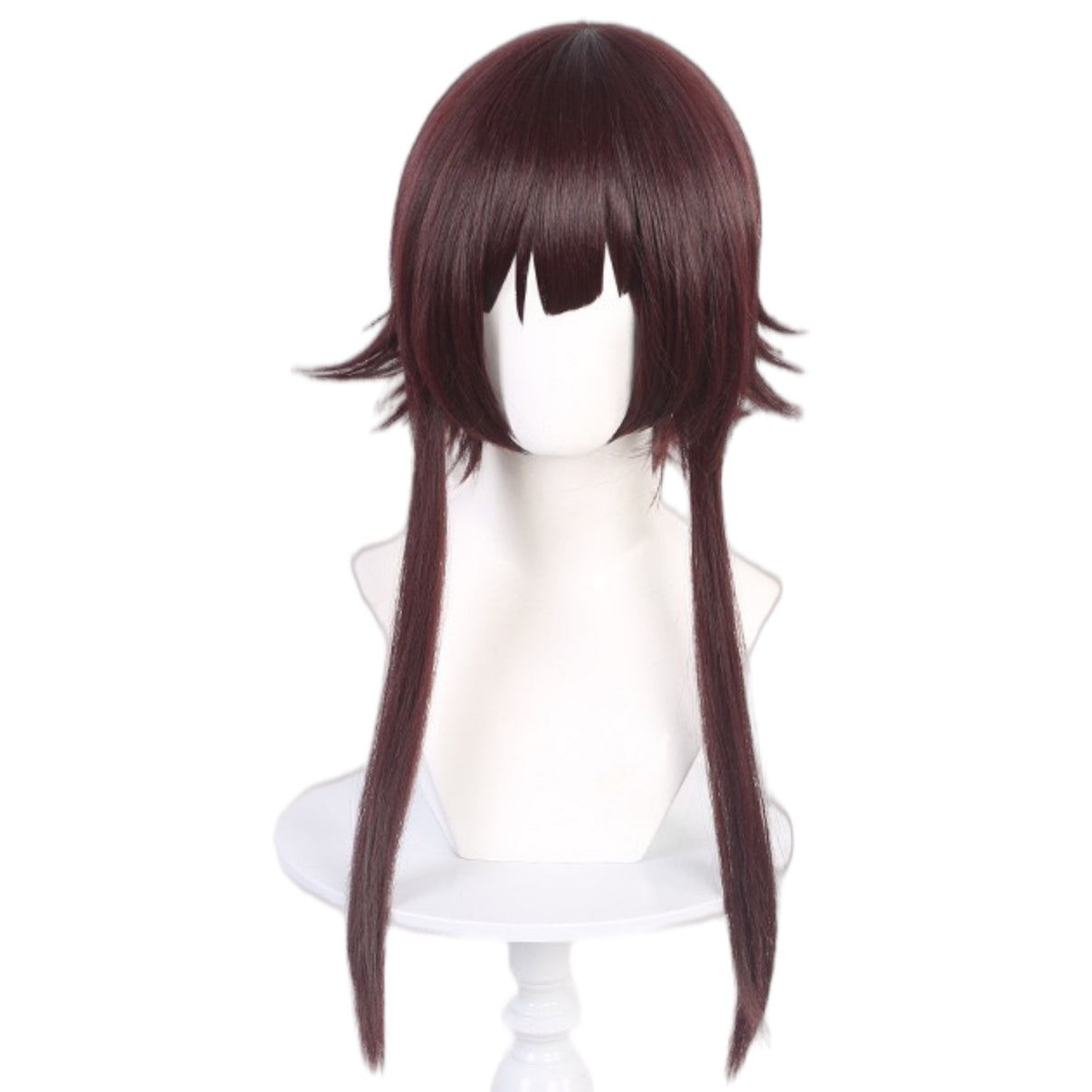 Megumin KonoSuba cosplay wig front view