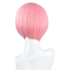 amine-re-zero-rem-ram-cosplay-pink-short-wig-3