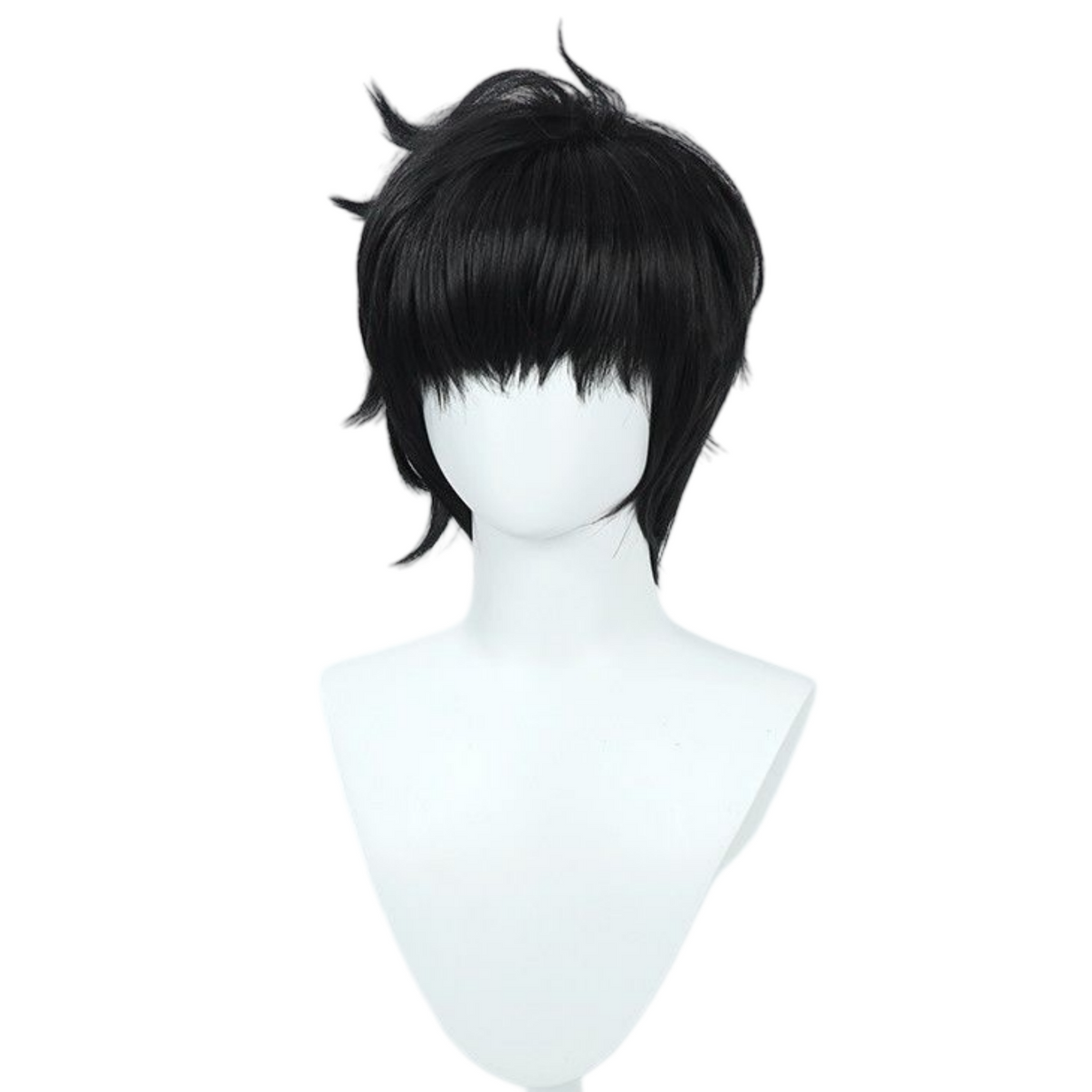 Sung Jinwoo cosplay wig side view