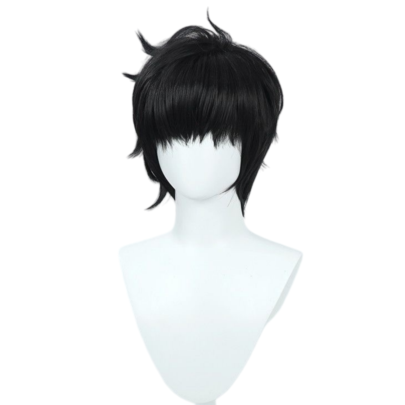 Sung Jinwoo cosplay wig side view