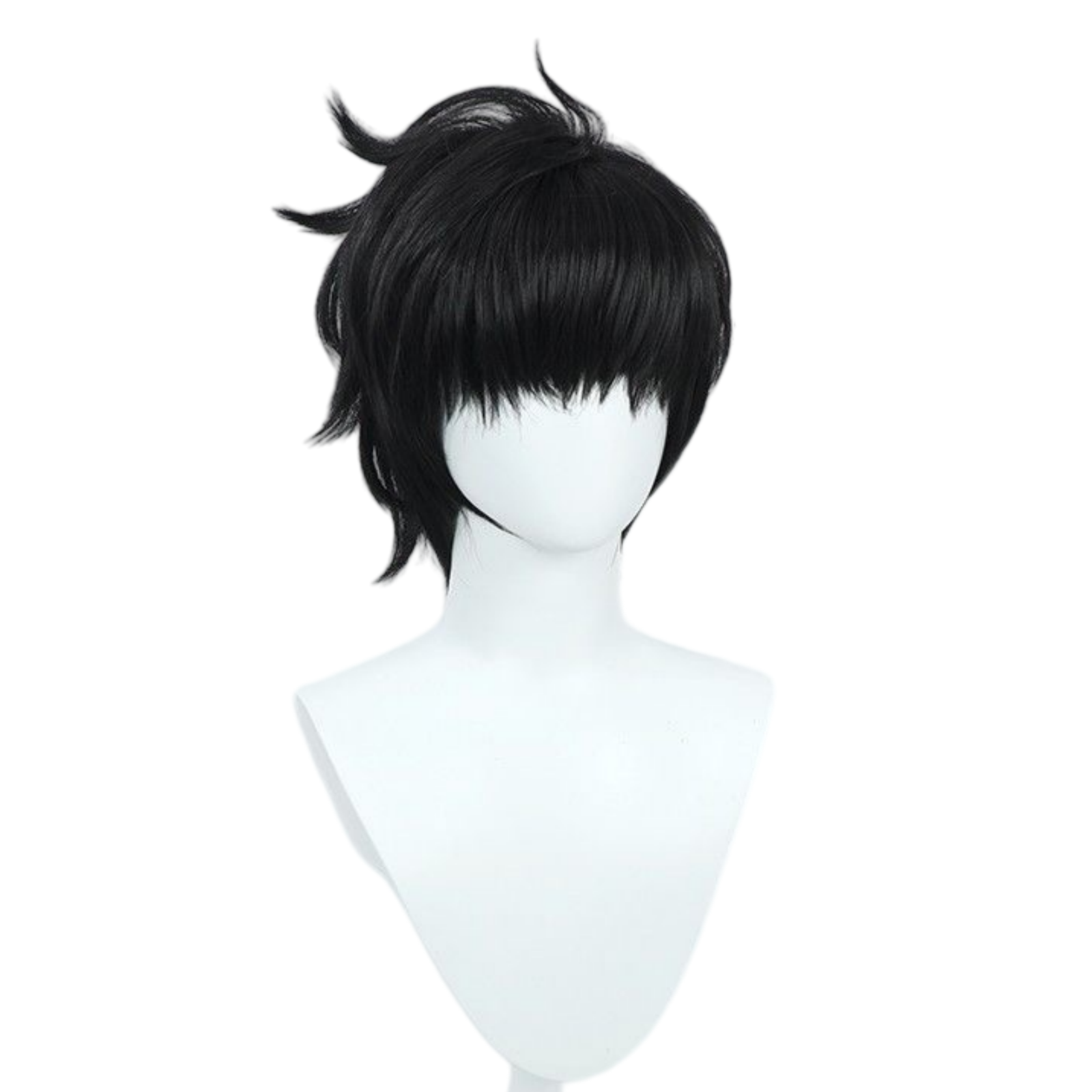 Sung Jinwoo cosplay wig side view 2