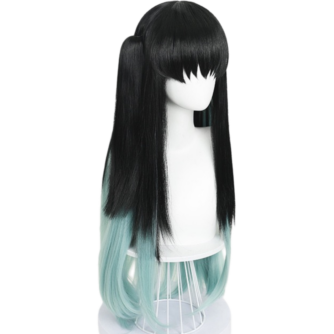 Tokitou Muichirou cosplay wig right side view display
