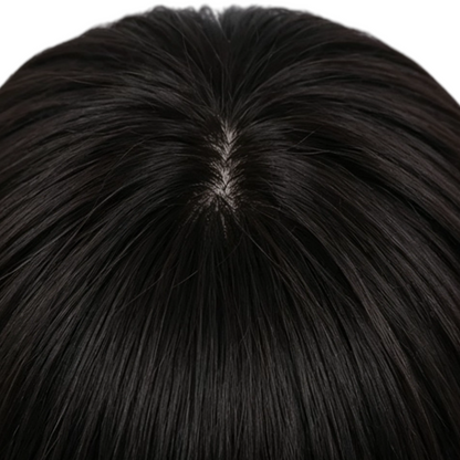 Tsukasa Yugi cosplay wig hair texture detail close-up