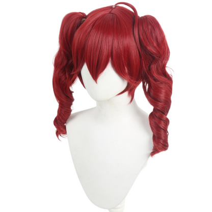 Vocaloid Kasane Teto cosplay wig left side view display