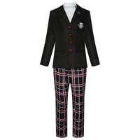 Amamiya Ren black school uniform cosplay costume front view