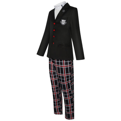 Amamiya Ren cosplay blazer plaid pants front view