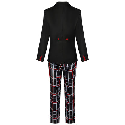 Persona 5 Amamiya Ren cosplay costume back view